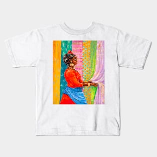 Fabric Shop In Africa Kids T-Shirt